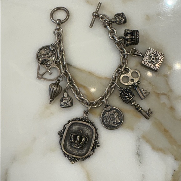Sundance Jewelry - Sundance Catalog Chunky Sterling Silver Charm Bracelet—STUNNING!! 76 Grams—New!